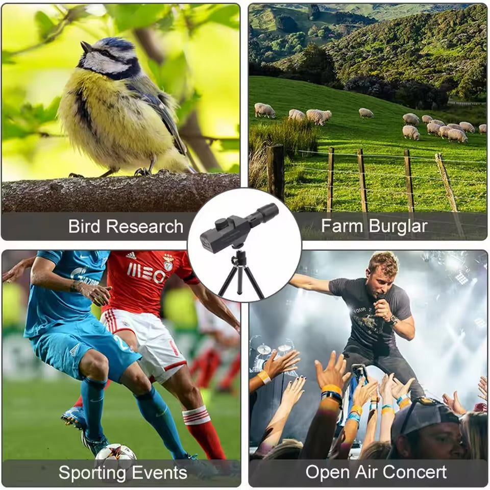 SpaceFar 70x WiFi Telescope – 1080P HD Monocular Camera with App Control & Tripod for iPhone/Android