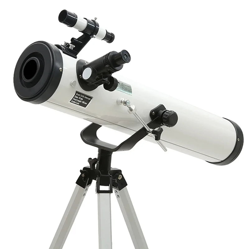 76700 Professional Telescope Reflective Astronomical Telescope Monocular Long Range Stargazing Bird Watching Outdoor Telescope