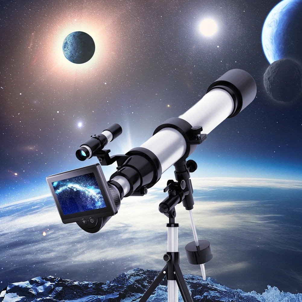 WiFi Telescope Camera Eyepiece with 4.3 Inch IPS Screen Digital Eyepiece Astronomical Telescope Accessories